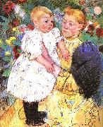 Mary Cassatt In the Garden ff oil painting artist